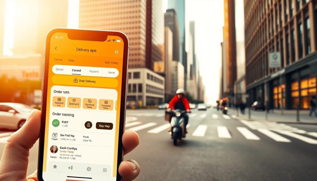 تجربة المستخدم في تطبيقات التوصيل